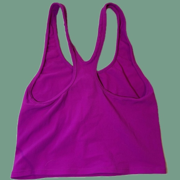 Purple racerback tank top - Picture 4 of 6